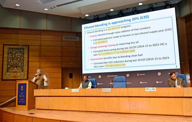 The Union Minister of Railways, Information and Broadcasting and Electronics and Information Technology, Shri Ashwini Vaishnaw briefing the media on Cabinet decisions at National Media Centre, in New Delhi on January 29, 2025.