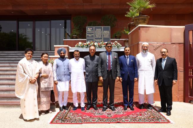 The All-Party delegation led by Shri Baijayant Jay Panda arrived in Kuwait carrying resolute message of Zero Tolerance and New Normal against terrorism to be highlighted in its engagements in Kuwait.