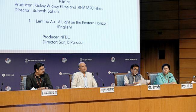 Announcement of 71st National Film Awards 2023 at National Media Centre, in New Delhi on August 01, 2025.