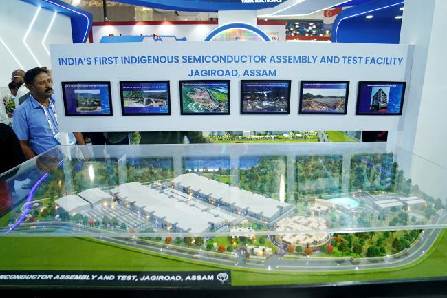 Glimpses of exhibition during ‘SEMICON India 2025’ at Yashobhoomi, in Delhi on September 02, 2025.