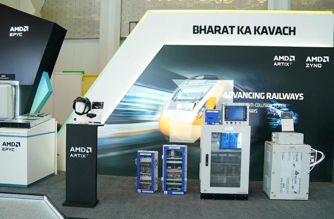 Glimpses of exhibition during ‘SEMICON India 2025’ at Yashobhoomi, in Delhi on September 02, 2025.