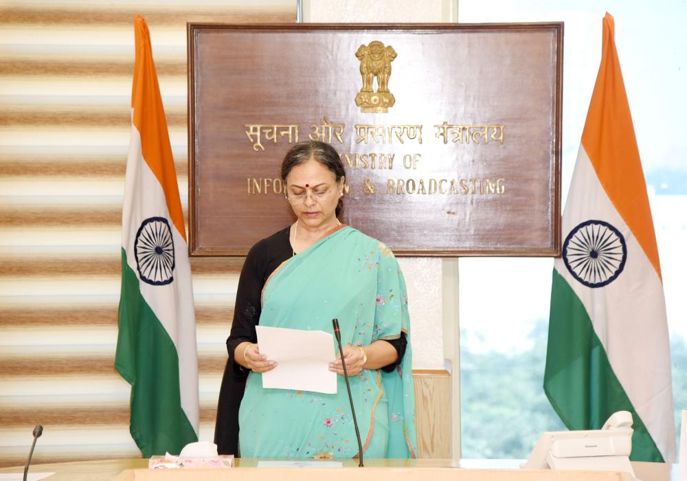 Smt. Neerja Sekhar, Additional Secretary, Ministry of Information & Broadcasting, administered the Integrity Pledge during Vigilance Awareness Week in New Delhi, On October 28, 2024.