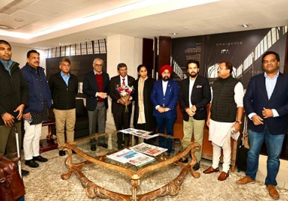 उच्चायुक्त श्री प्रभात कुमार ने सांसद सुश्री सुप्रिया सुले के नेतृत्व में दक्षिण अफ्रीका आए सर्वदलीय संसदीय प्रतिनिधिमंडल का स्वागत किया।