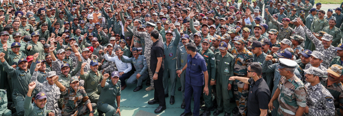 PM visits Adampur airforce base, in Punjab