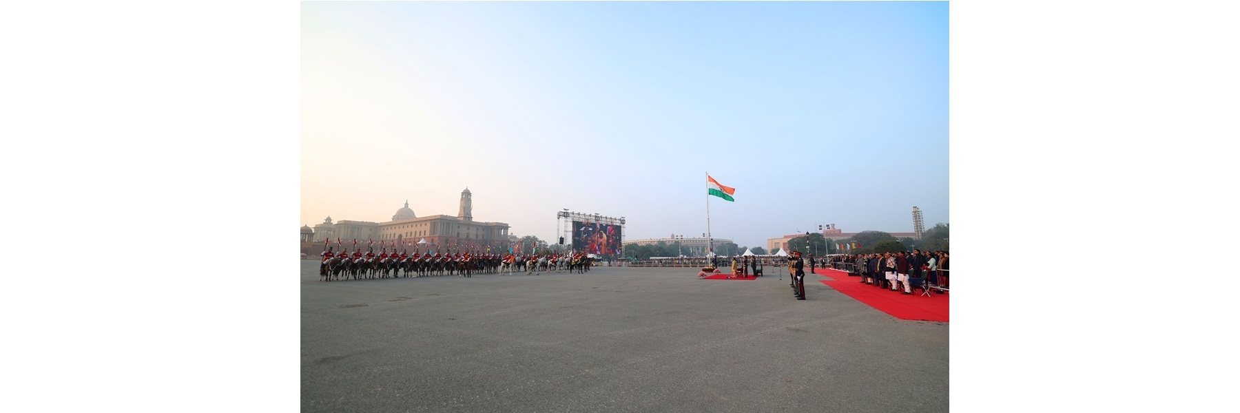 PM attends Beating Retreat Ceremony at Vijay Chowk, in New Delhi