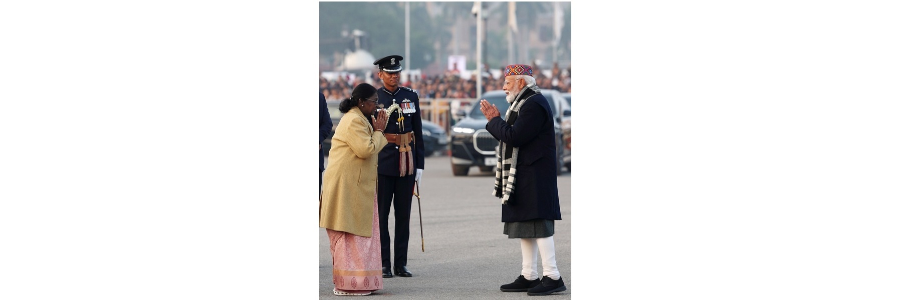 PM attends Beating Retreat Ceremony at Vijay Chowk, in New Delhi