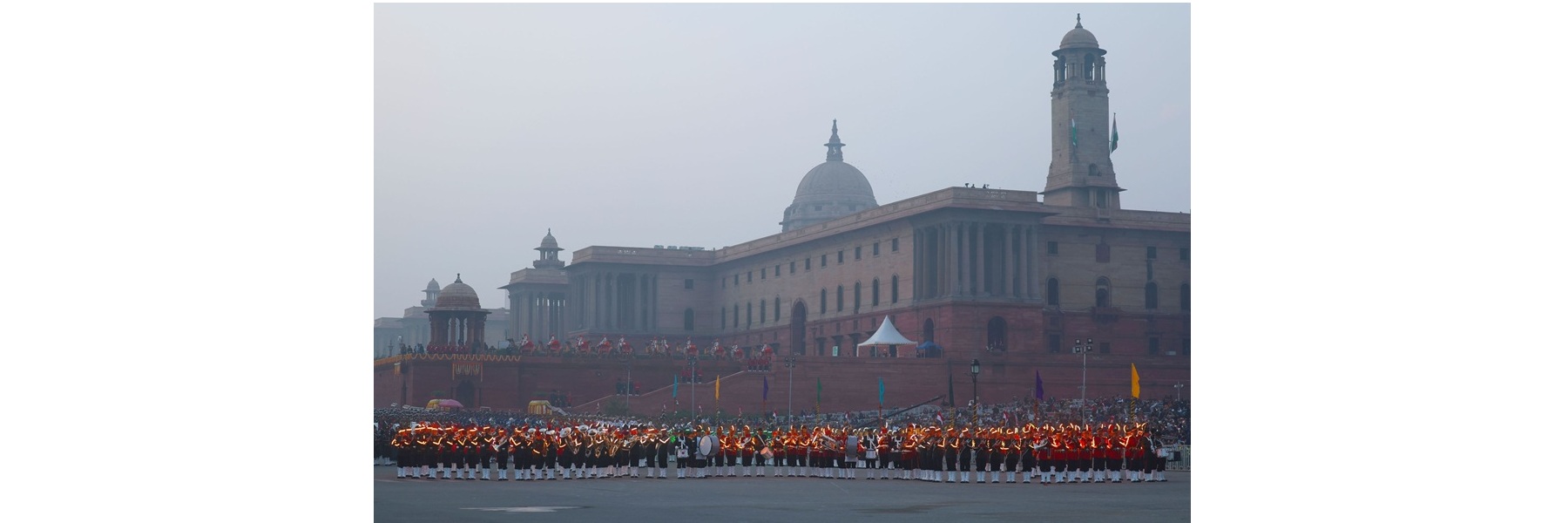 PM attends Beating Retreat Ceremony at Vijay Chowk, in New Delhi