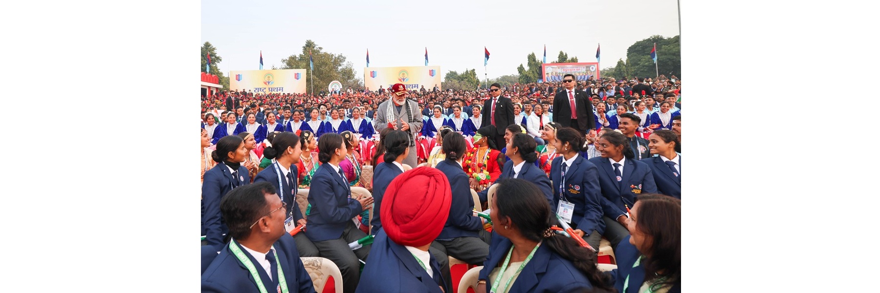 PM attends annual NCC PM Rally 2026 at Cariappa Ground, in New Delhi