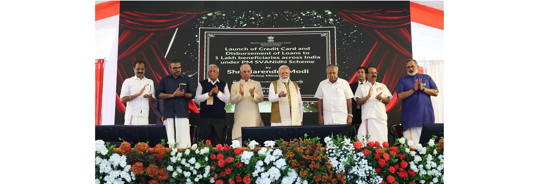 PM lays the foundation stone, inaugurates and flags-off various developmental projects at Thiruvananthapuram, in Kerala