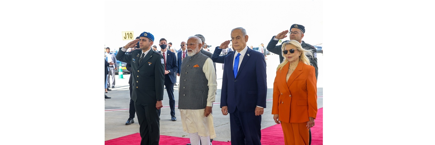 PM arrives at Ben Gurion International Airport, in Israel