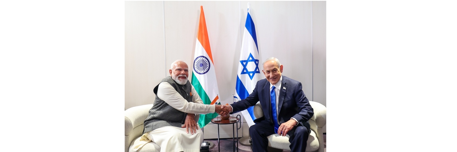 PM tete-a-tete meeting with the Prime Minister of Israel, Mr. Benjamin Netanyahu in Israel