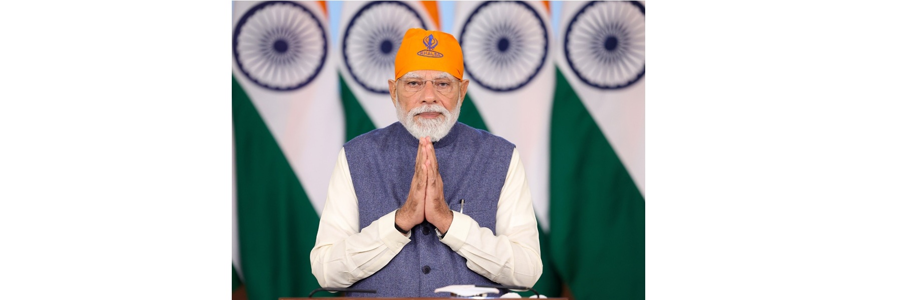 नवी मुंबई में श्री गुरु तेग बहादुर जी के 350वें शहीदी समागम के दौरान प्रधानमंत्री का संबोधन