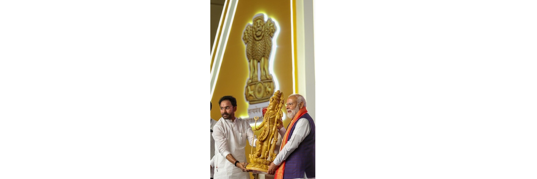 तेलंगाना के हैदराबाद में कई विकास परियोजनाओं के शिलान्यास, उद्घाटन और राष्ट्र को समर्पण के अवसर पर प्रधानमंत्री।
