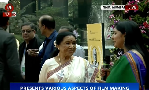I'll be one of the first ones to visit NMIC Museum : Veteran singer Asha Bhosle
