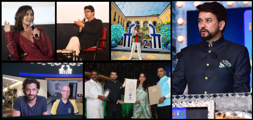 52nd edition of International Film Festival of India began with spectacular opening ceremony in Goa
