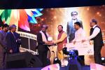 Veteran cinestar Shri Rajinikanth being awarded with �Icon of Golden Jubilee of IFFI� at the inauguration of 50th edition of International Film Festival of India (IFFI-2019) in Goa on November 20, 2019.