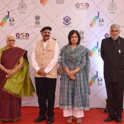 Hon’ble Governor of Goa , Chief Secretary of Goa with others during the opening ceremony.