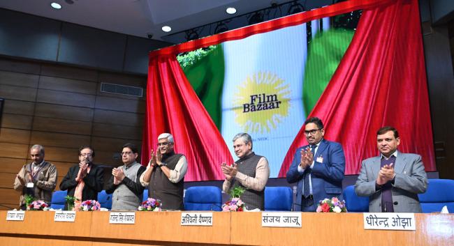 On January 27, 2025, Union Minister Ashwini Vaishnaw launched WAVES Bazaar, the Global-e-marketplace WAVES CIC Challenge ‘Wah Ustad,’ and WAVES Awards at National Media Centre, New Delhi.