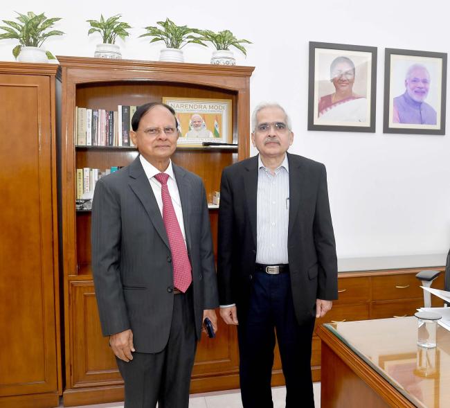 Shri Shaktikanta Das assumed charge as Principal Secretary-2 to Prime Minister, in New Delhi on February 24, 2025.