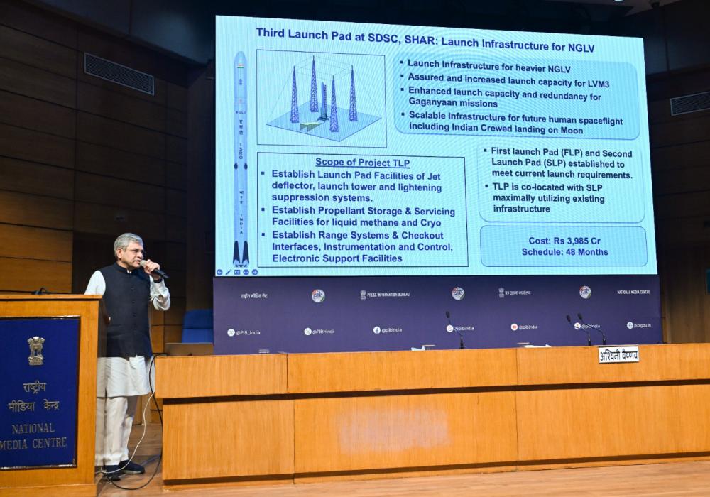 Shri Ashwini Vaishnaw briefing the media on Cabinet decisions at National Media Centre, in New Delhi on January 16, 2025.