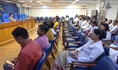 Glimpses of the Preventive Health Check-up and Consultation Camp integrative wellness camp Hosted by AYUSH PIB in Collaboration with AIIA and RML Hospital under ‘Swachhata hi seva campaign-2025’ to marking under the azadi ka amrit Mahotsav