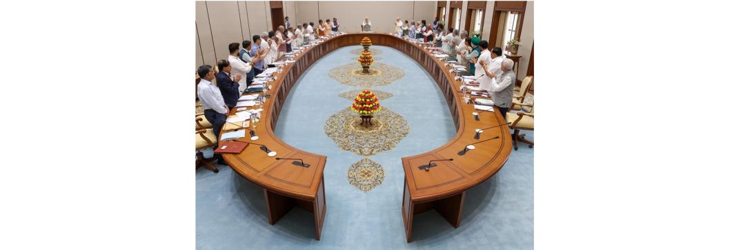 PM chairs Cabinet Meeting, in New Delhi | Ministry of Information and ...