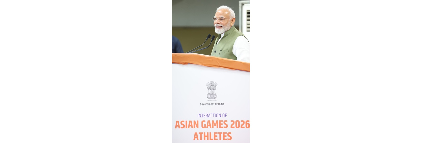 नई दिल्ली में एशियाई खेल 2026 के लिए भारतीय दल के सम्मान समारोह में प्रधानमंत्री का संबोधन